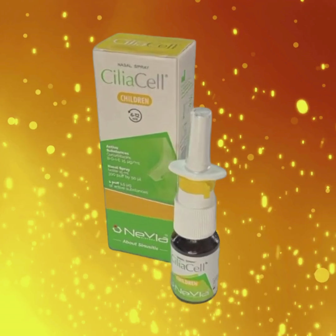 Carica video: CiliaCell Spray Nasale - Bambini